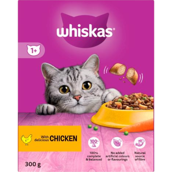 Whiskas Cat Food Chicken 300G