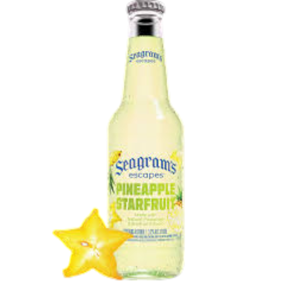 Seagram's Escapes Pineapple Starfruit 330Ml