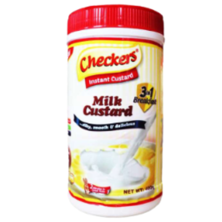 Checkers Milk Custard 3In1 Jar 400G