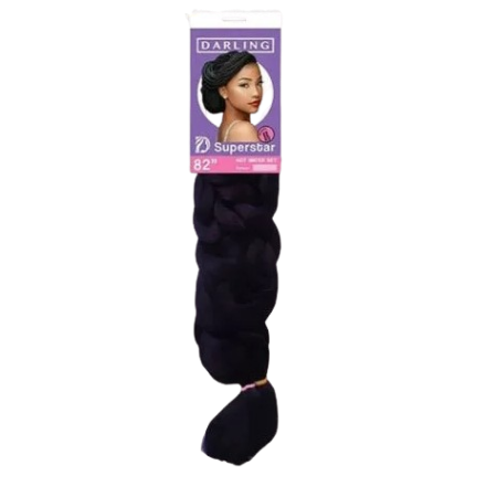 Darling Super Braids (82 Inch Black)