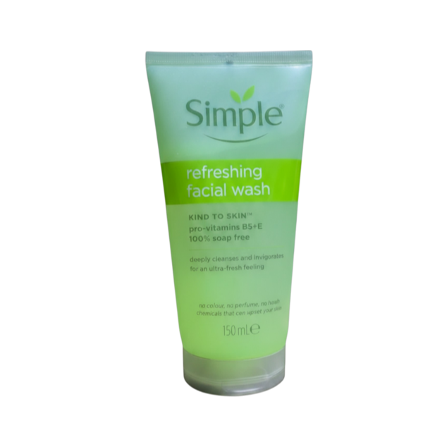 Simple Refreshing Facial Wash Gel 150Ml