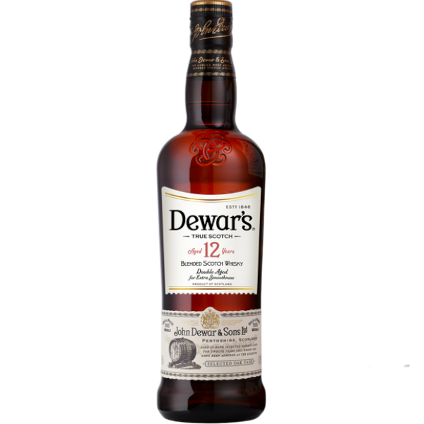 Dewar's 12Yr Scotch Whisky Tin 700Ml