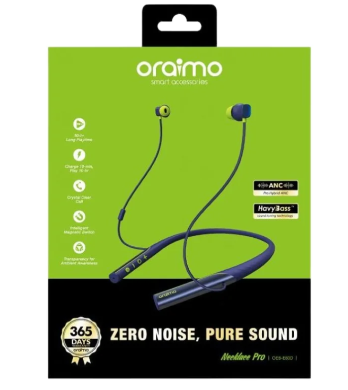 Oraimo Earpiece Necklace Pro Oeb-E80D