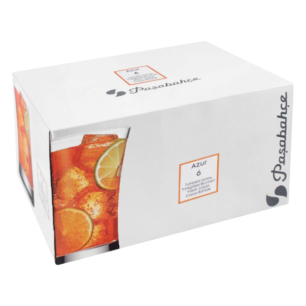 Azur Tumbler Long 300Cc 6Un