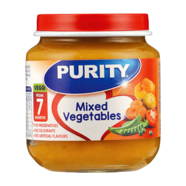 Purity Baby Food Mixed Vegetables 125Ml