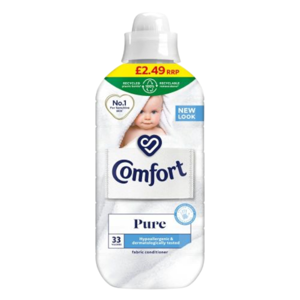 Comfort Fabric Softener Pure 31W 930Ml