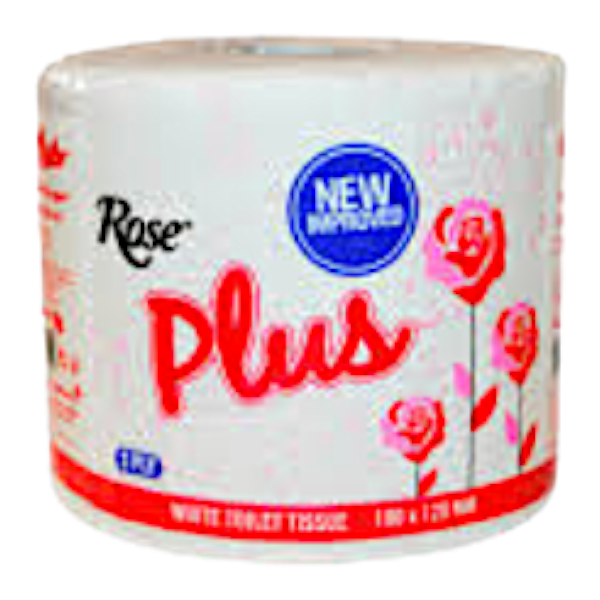 Rose Plus Toilet Tissue Pink 2Ply