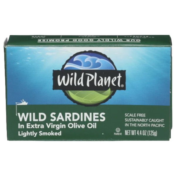 Wild Planet Pacific Sardine In Olive 125G