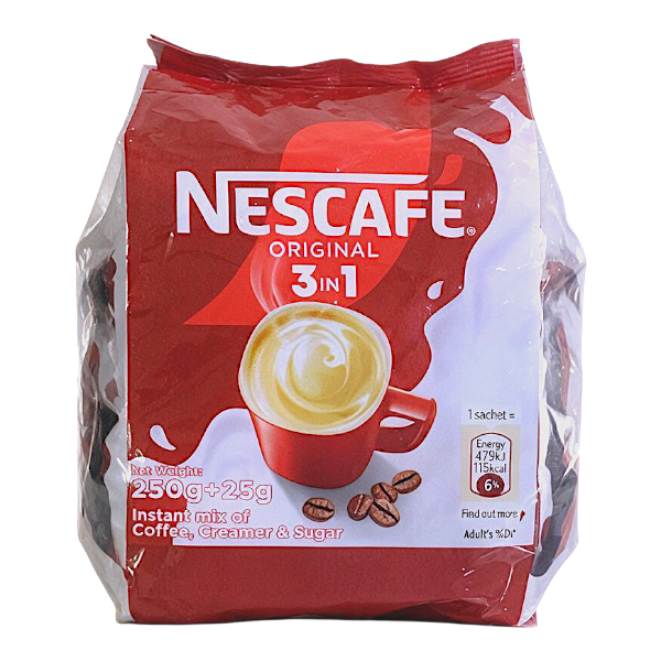 Nescafe 3 In 1 Instant Mix 250G + 25G (10Un)