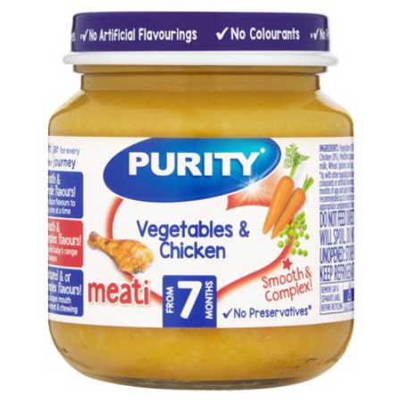 Purity Vegetables & Chicken 125Ml