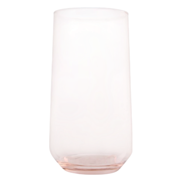 Pasabahce Allegra Tumbler Long Pink 6Un 425Ml