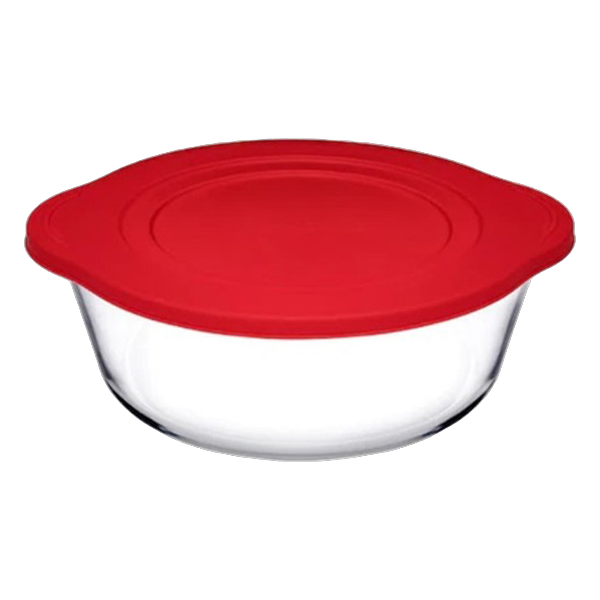 Pasabahce Borcam Bake Casserole With Plastic Lid (1Un)  2100Cc-Gb.ob