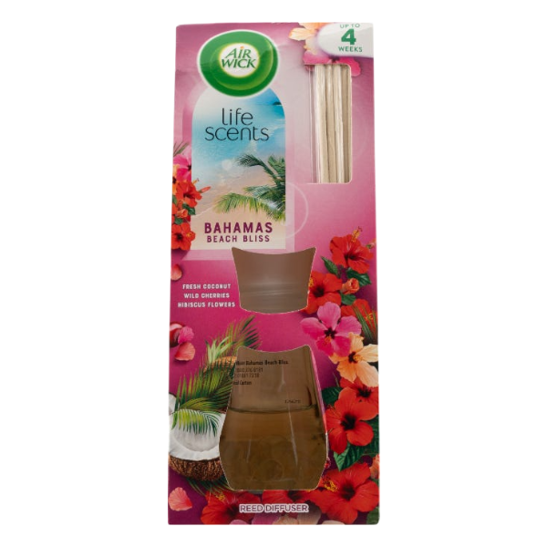 Airwick Life Scent Bahamas Beach Bliss Reed Diffuser 25Ml