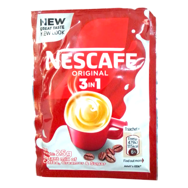 Nescafe Original 3 In 1 25G 1Un